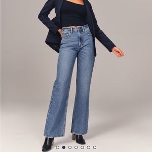 Abercrombie High Rise Loose Jeans